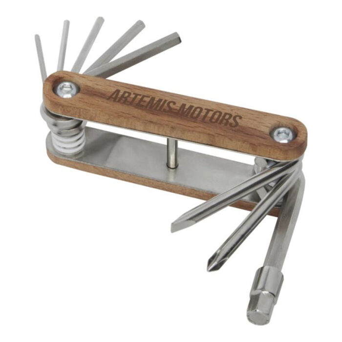 Fixie Fahrrad Multitool aus Holz – Bild 2