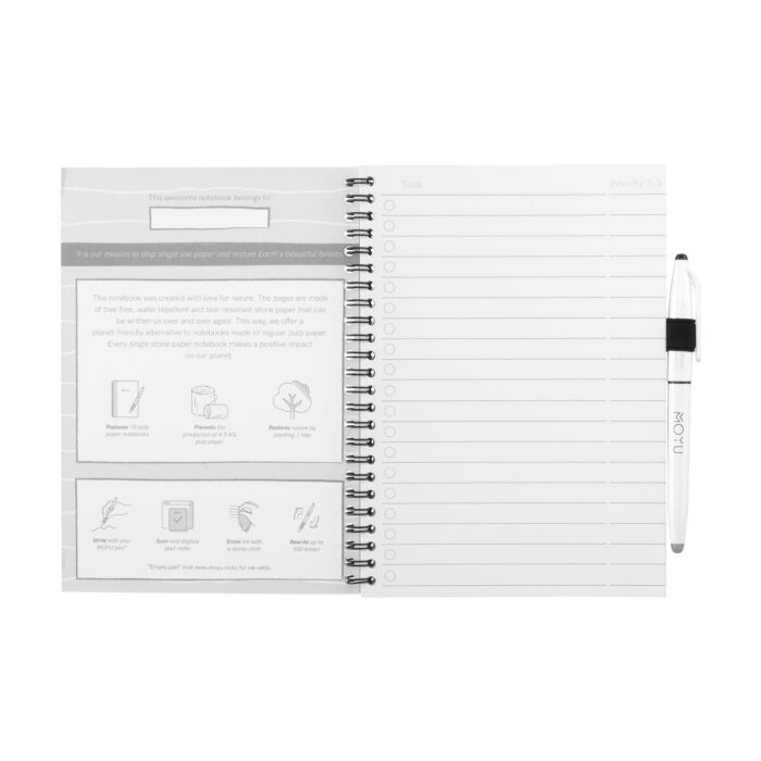 MOYU Erasable Stone Paper Notebook Notizbuch – Bild 6
