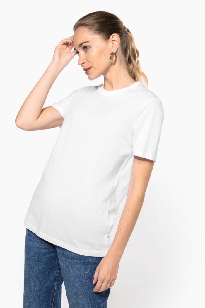 Kurzarm-T-Shirt mit Rundhalsausschnitt, Unisex – Bild 8