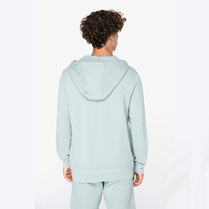 Umweltfreundliches Unisex-Kapuzensweatjacke aus French Terry – Bild 25