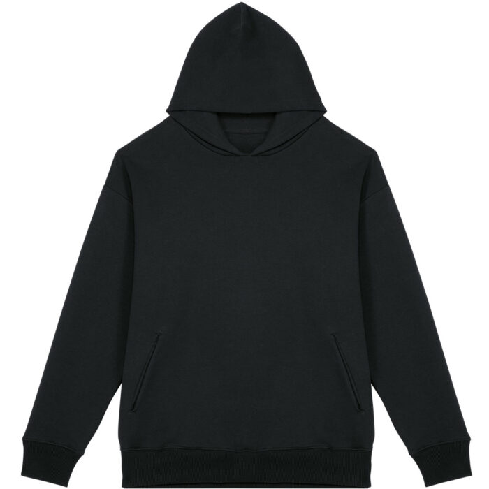 Umweltfreundliches Oversize Unisex-Kapuzensweatshirt – Bild 18