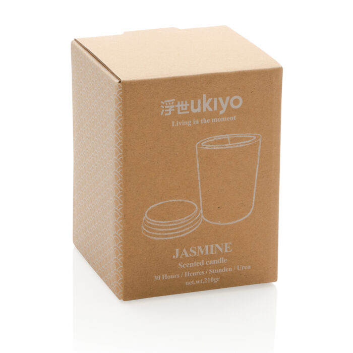 Ukiyo Deluxe parfümierte Kerze mit Bambusdeckel – Bild 10