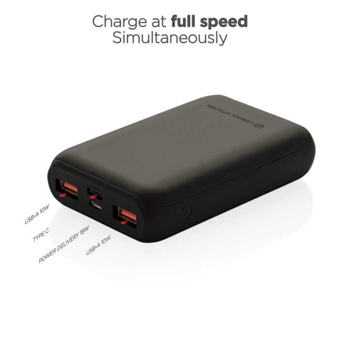 Urban Vitamin Alameda 10.000mAh 18W PD Powerbank – Bild 5