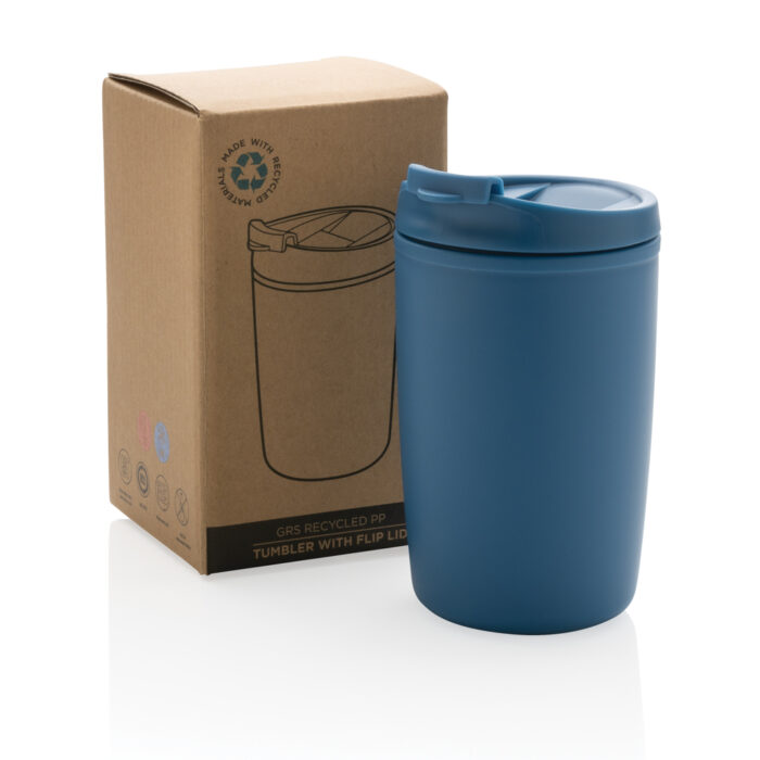 GRS recycelter PP-Becher mit Flip-Deckel – Bild 12