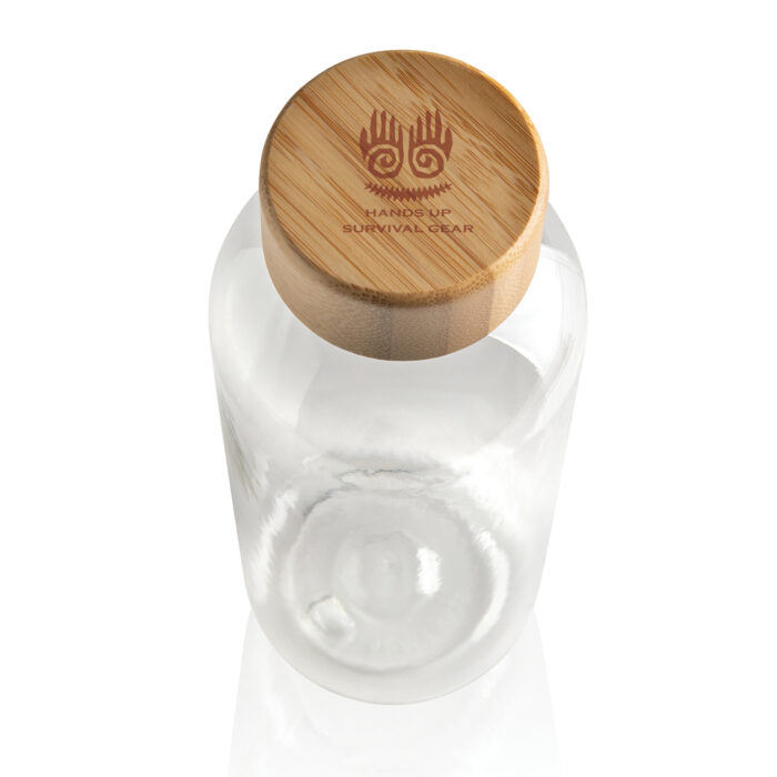 RCS rPET Flasche mit Bambus-Deckel – Bild 8