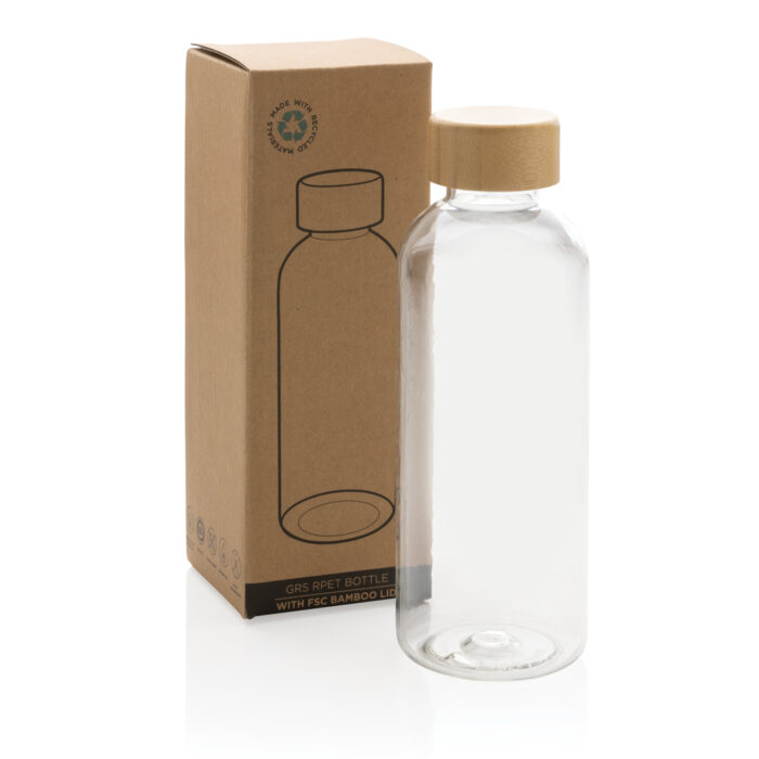 RCS rPET Flasche mit Bambus-Deckel – Bild 7