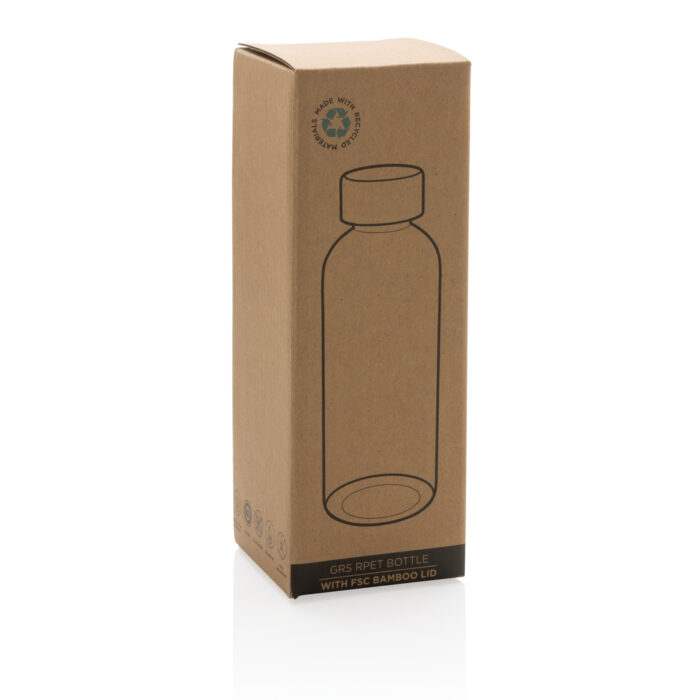 RCS rPET Flasche mit Bambus-Deckel – Bild 18
