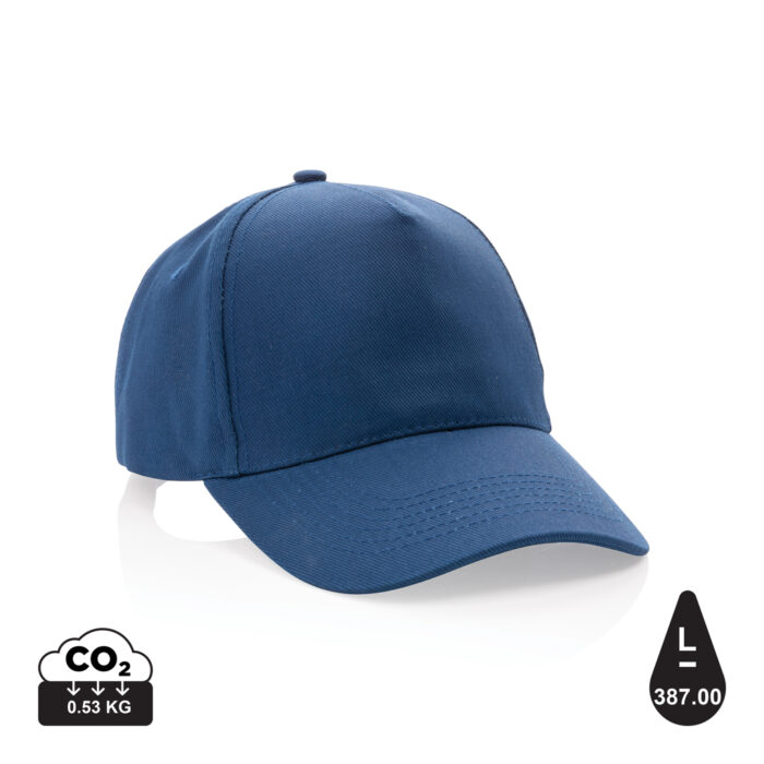Impact 5 Panel Kappe aus 280gr rCotton mit AWARE™ Tracer
