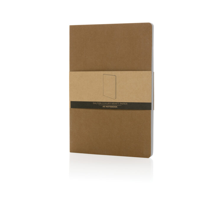 Salton Luxus Kraftpapier Notizbuch A5 – Bild 8