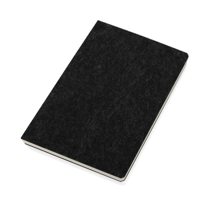 Phrase GRS-zertifiziertes A5-Notizbuch aus recyceltem Filz – Bild 3