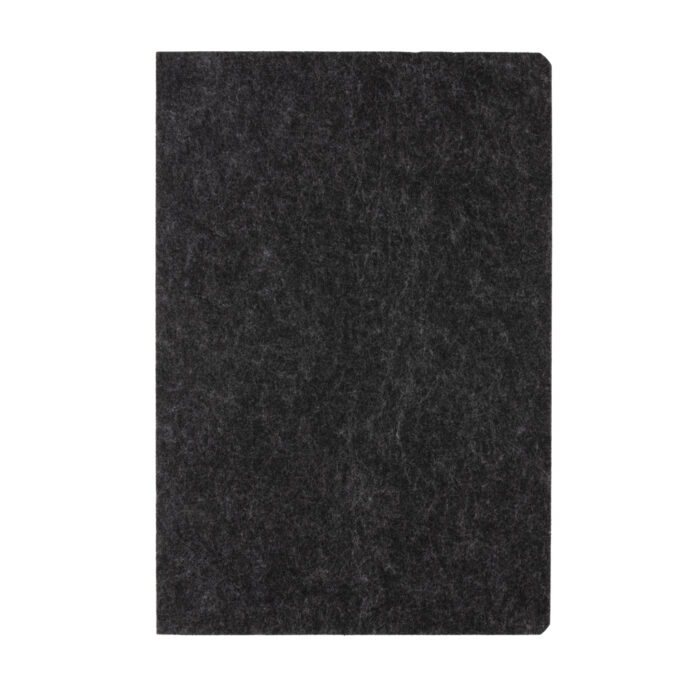 Phrase GRS-zertifiziertes A5-Notizbuch aus recyceltem Filz – Bild 4