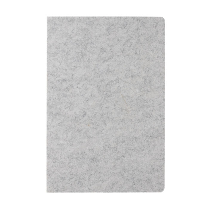 Phrase GRS-zertifiziertes A5-Notizbuch aus recyceltem Filz – Bild 14