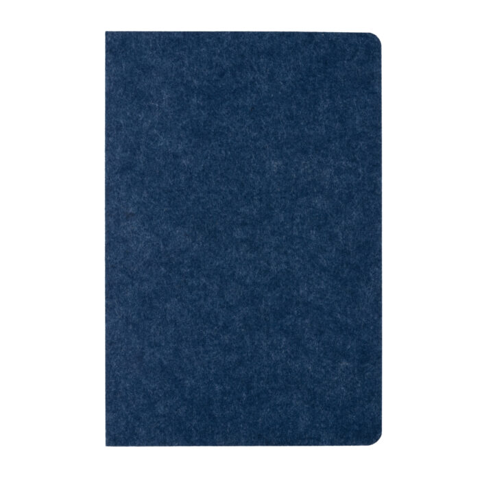 Phrase GRS-zertifiziertes A5-Notizbuch aus recyceltem Filz