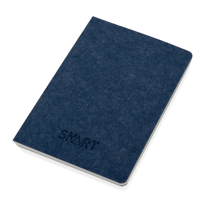 Phrase GRS-zertifiziertes A5-Notizbuch aus recyceltem Filz – Bild 9