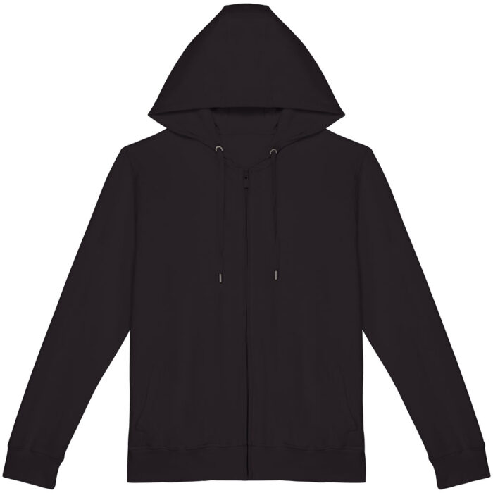 Umweltfreundliches Unisex-Kapuzensweatjacke aus French Terry – Bild 22