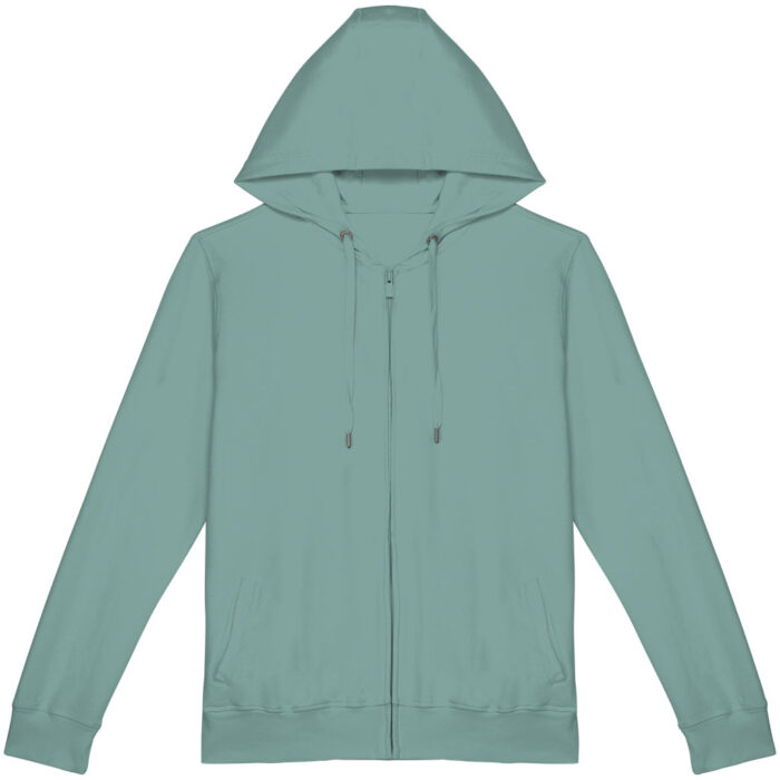 Umweltfreundliches Unisex-Kapuzensweatjacke aus French Terry – Bild 16