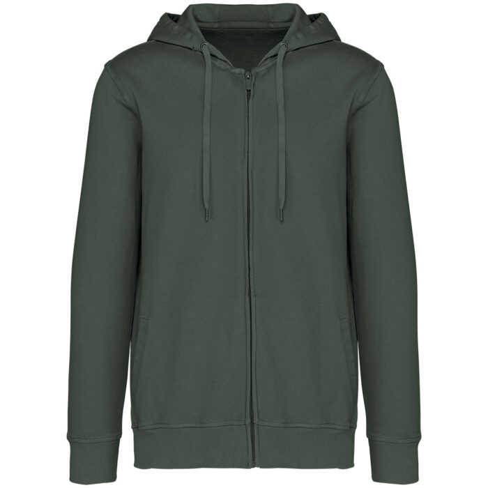 Umweltfreundliches Unisex-Kapuzensweatjacke aus French Terry – Bild 12