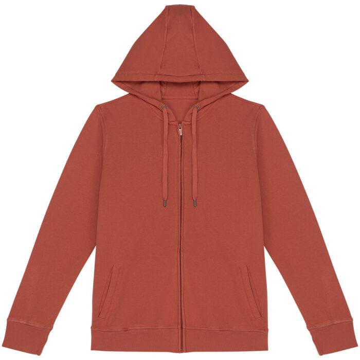 Umweltfreundliches Unisex-Kapuzensweatjacke aus French Terry – Bild 7