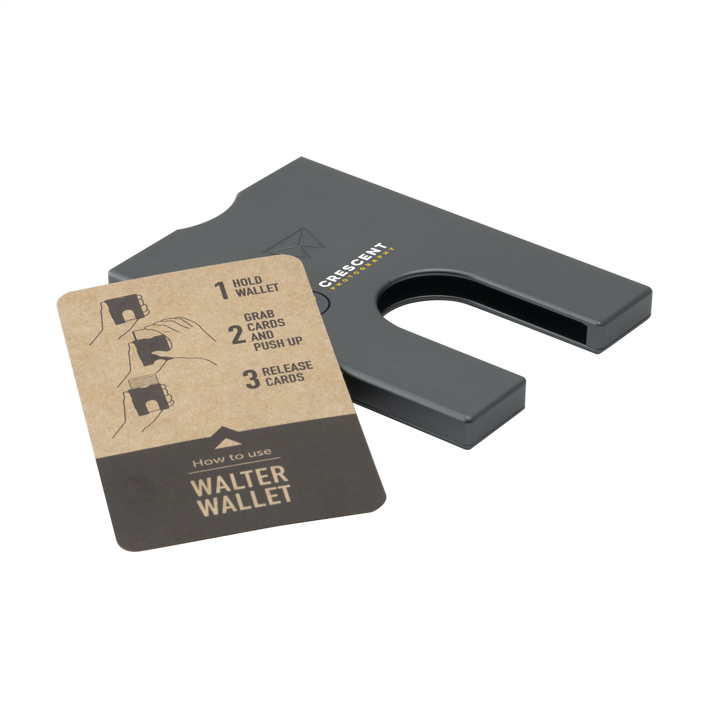 Walter Wallet Recycled Aluminium Slim -4- Kartenhalter – Bild 3