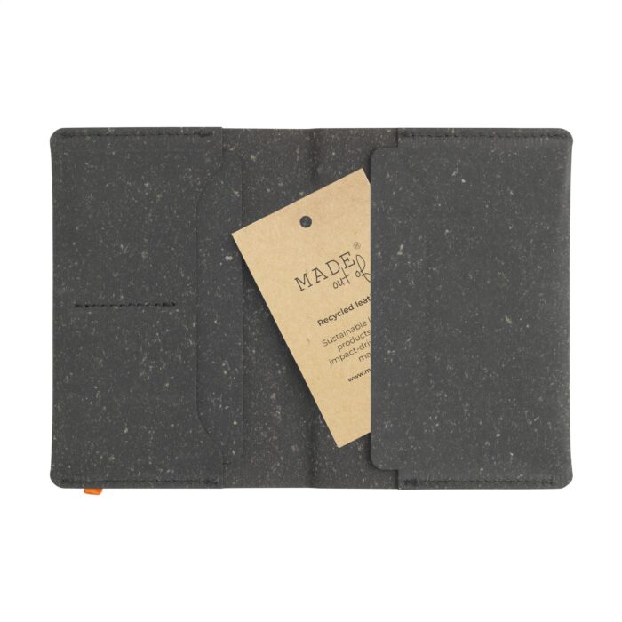 Recycled Leather Passport Holder Passhülle – Bild 7