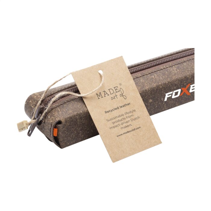 Recycled Leather Pencil Case Federmäppchen – Bild 8