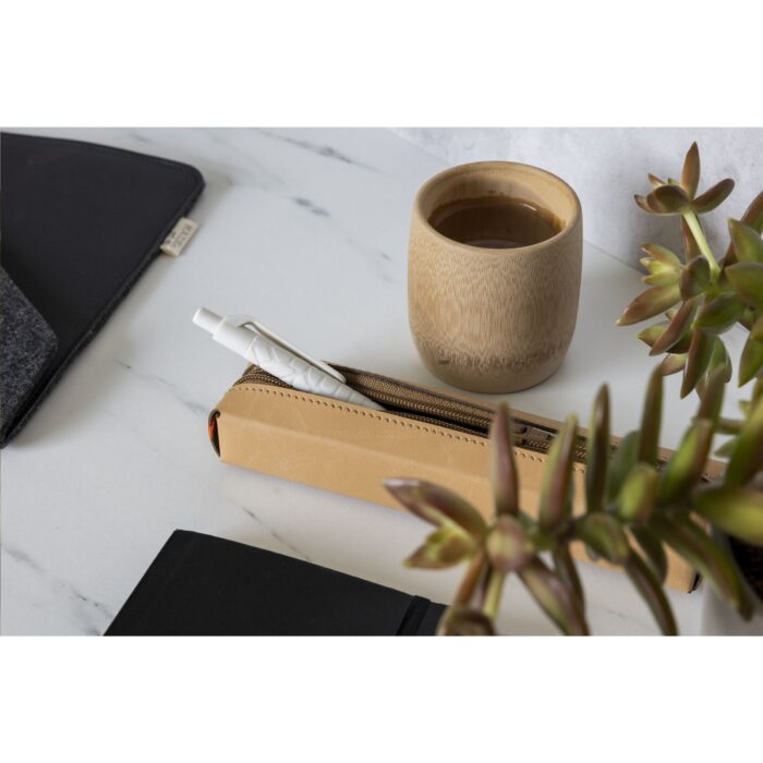 Recycled Leather Pencil Case Federmäppchen – Bild 6
