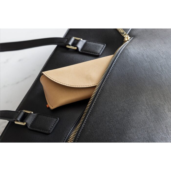 Recycled Leather Sunglasses Pouch  Brillen-Etui – Bild 3