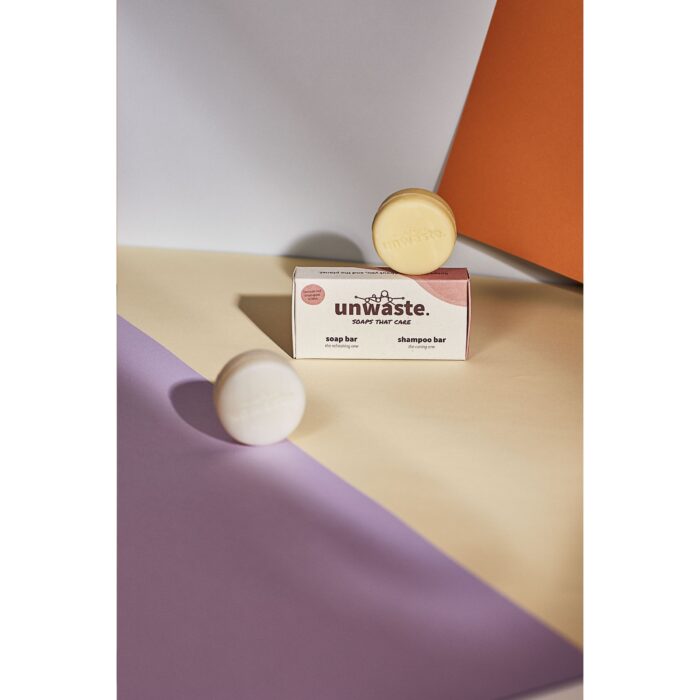 Unwaste Duopack Soap & Shampoo bar – Bild 3